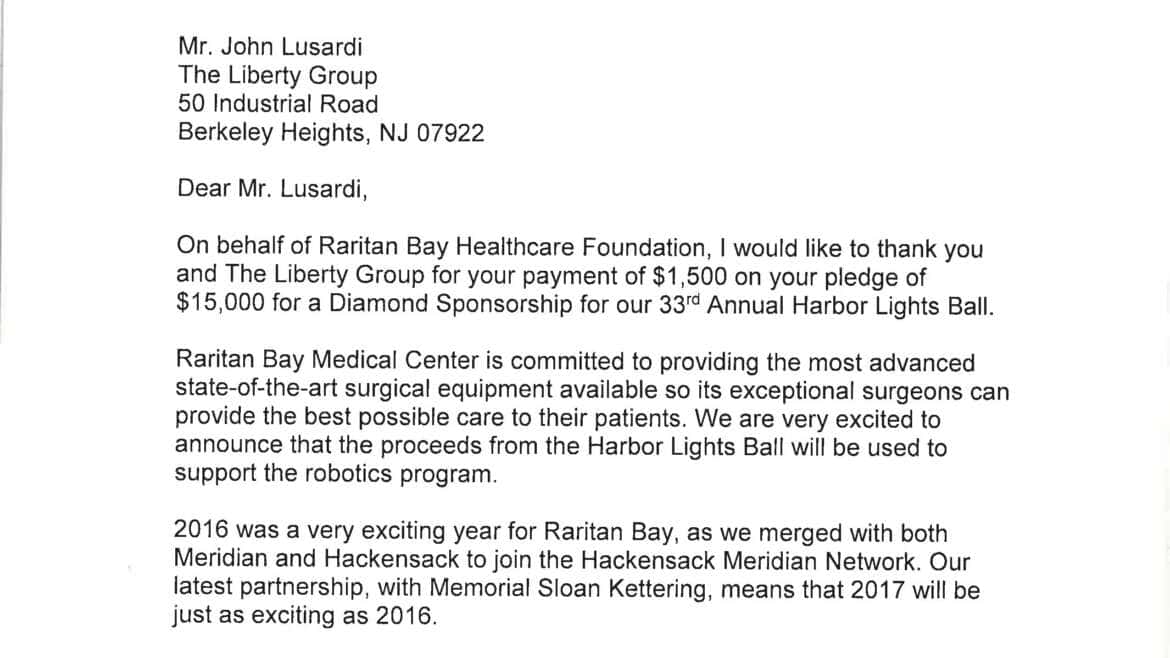 Thank you from Hackensack Meridian Health